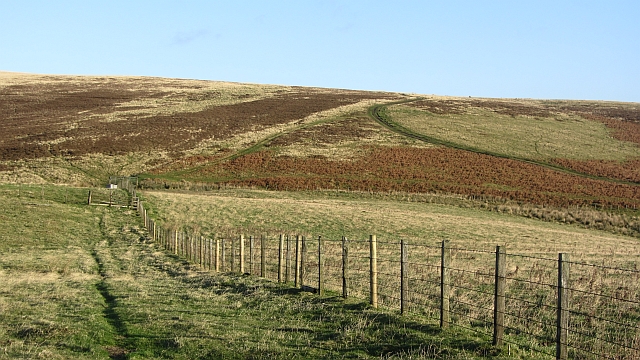Addinston Hill Ridge Route