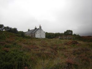 House at Doirlinn. Its a long and hard walk to get to this place. A boat would be very useful. , © Peter Bond, Geograph