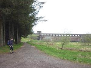 Carron Valley Reservoir Dam - nothing flowing over after a dry spring. © Karl and Ali, Geograph