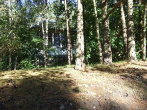 Former Crathes railway station signal-box (NO 747 963) in 2007. Crathes Station, not to be confused with the short-lived Crathes Castle Halt, opened in 1863 and closed along with the rest of the line in 1966. © Stanley Howe, Geograph