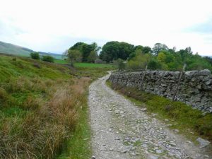 NS 895 038: approching Durisdeer on the Well Path. © Gordon Brown, Geograph