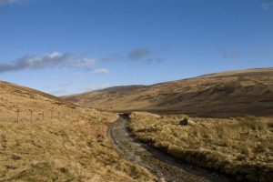 NS916060 looking ENE along the Durisdeer to Troloss hill track. © Tom Richardson, Geograph