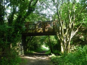 View along the Earnock Miners' Path. © Paul Hannon, Paul Hannon (ScW member)