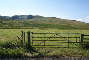 NN887257 looking SE. General Wade's Military Road crosses the hillside about halfway up in this view. © Bill Boaden, Geograph