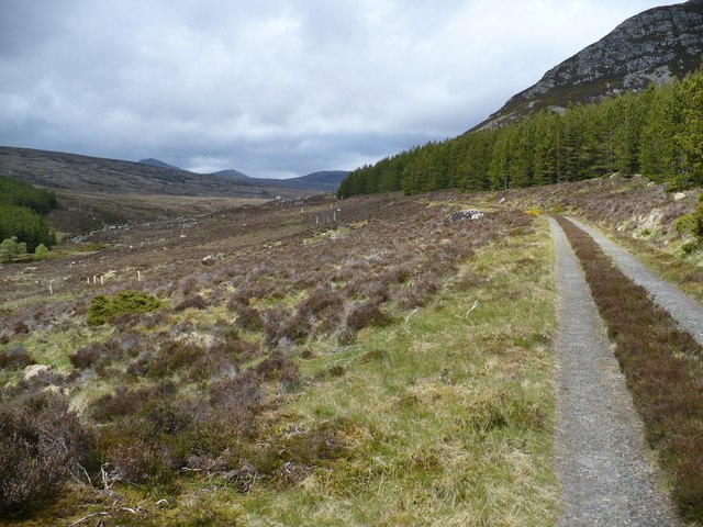 Glen Calvie Lodge to Braeantra Track
