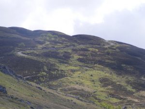 Track above Coire an Eich from near Stronelairg Lodge. © Sarah McGuire, Geograph