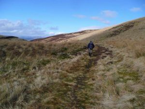 At the head of Glen Bee and heading down into Glen of Kinpauch. © Gordon Brown, Geograph