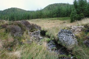 A former bridge on the drove road. © Des Colhoun, Geograph