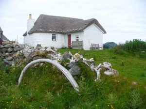 NF757364: Gatliff hostel at Howmore (2011). © Colin Smith, Geograph
