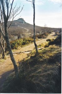 Looking towards the site of the hillfort on the Mither Tap of Bennachie. © Colin Smith, Geograph