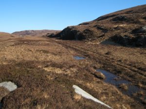 NC463514: heading north on the Moine path, an old drovers road that linked Hope and Kinloch. © Stuart Meek, Geograph