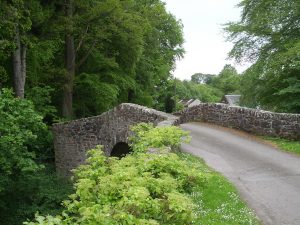Doune: the Old Bridge over the Ardoch Burn. A Plaque on the bridge reads 'Built upon the Publick Expense of the Shire AD 1735'. © Keith Salvesen, Geograph