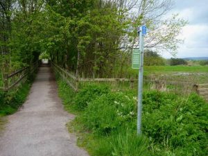 Old Doune Road near Dunblane High School. © Richard Barron, Geograph