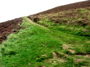 Kirk Road leading uphill to Penicuik. © Nate Pedersen, Nate Pedersen (Volunteer)