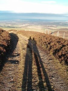 Old Road from Lauder over Lammer Law