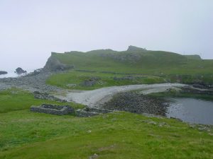 Deserted fishermen's village, Fethaland. © Colin Park, Geograph