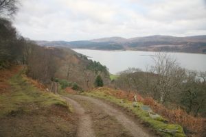 Approaching Ellary from the west. © Dan, Geograph