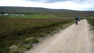Superb condition track to the east of the Glutt, being the buildings pictured in the background. © Stuart Milton, Geograph