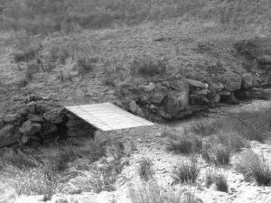 NO466711 Bridge over the Burn of Corscarie (2007). © Richard Webb, Geograph