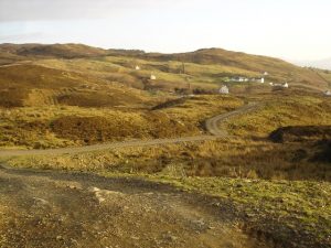 Track from the Point of Sleat to Aird of Sleat. Taken looking roughly North-east. © Roger McLachlan, Geograph