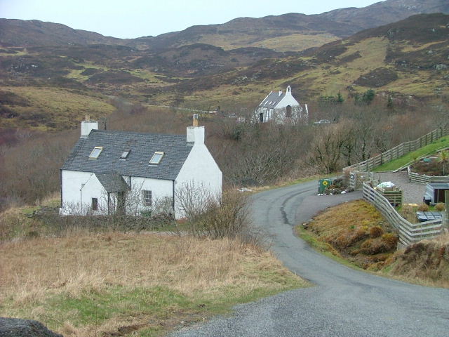 Old church path, Sleat