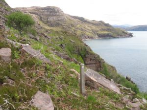 NC076027 looking SE. Path to Blughasary (2008). © Chris Wimbush, Geograph