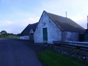 NS788900: the old corn mill at Chartershall was fed by a lade off the Sauchie Burn. It lies just off the Chartershall Road at the start of this route. © Robert Murray, Geograph