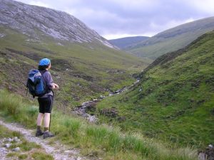 The Allt Horn leading up to Meall Horn. © Karl and Ali, Geograph