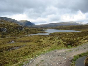 Lochan Sgeireach. Looking towards Creagan Meall Horn from junction of paths at NC 388 458. © Christopher Doake, Geograph