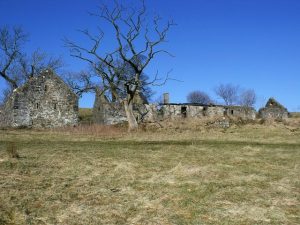 NS736804: Drumnessie featured on Roy's military survey of 1751 although the middle part of the row [with chimney] is more recent. © Robert Murray, Geograph
