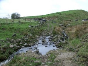 NS738804: ford near Drumnessie. © Robert Murray, Geograph